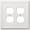 White-2 Duplex, variant on WALLPLATE CHELSEA 2T WHT (Pack of 1)