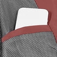 thumbnail image 6 of Zysthvn Plus Size Vest for Men Casual Lightweight Cargo Fall Jackets for Men Big and Tall Outdoor Solid with Pockets Lapel Vests, Wine XXXL, 6 of 10