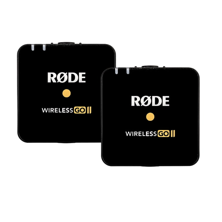 Rode Wireless GO II Dual Channel Mic System – Compact Wireless