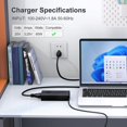 thumbnail image 3 of Cargador Andingker para Dell DZ65200325 USB C 65W Latitude XPS Inspiron Chromebook, 3 of 5