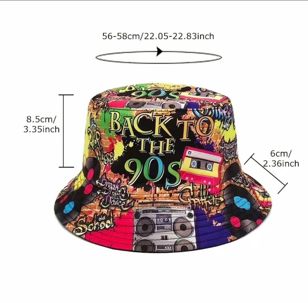 Mrotrida Nostalgic Bucket Hats for Women Men Fashion Outdoor Mag 並行輸入品 Chuva Rain or Shine Bucket Hat \u2014 Karema Deodato Millinery
