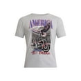 thumbnail image 5 of Men’s and Big Men's 4th of July USA Motorcycle Americana Graphic Tee Shirt by Way to Celebrate, Sizes XS-3XL, 5 of 5