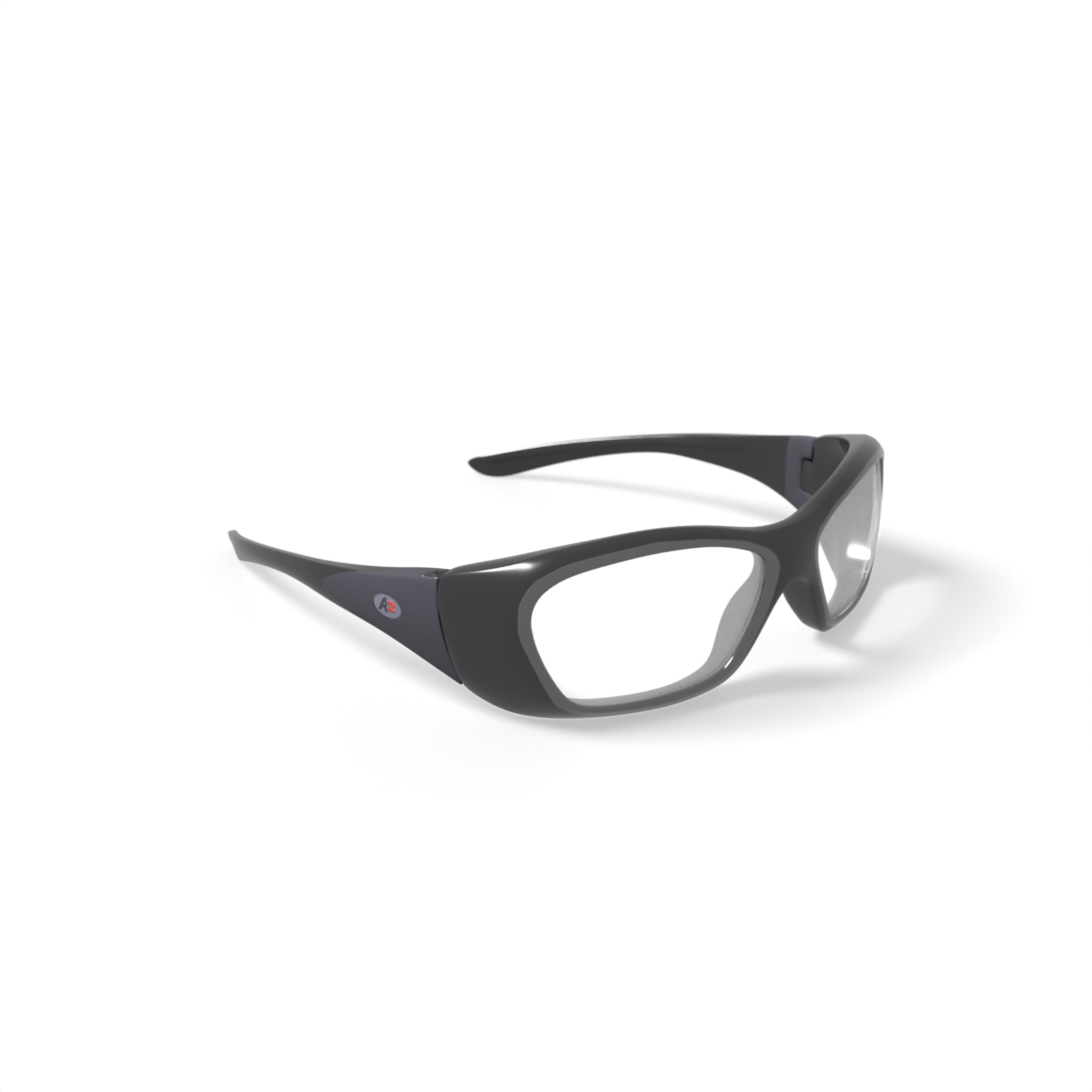 Hilco Vision A2 260 Prescription Safety Glasses, Black, OSHA Compliant ANSI Z87.1