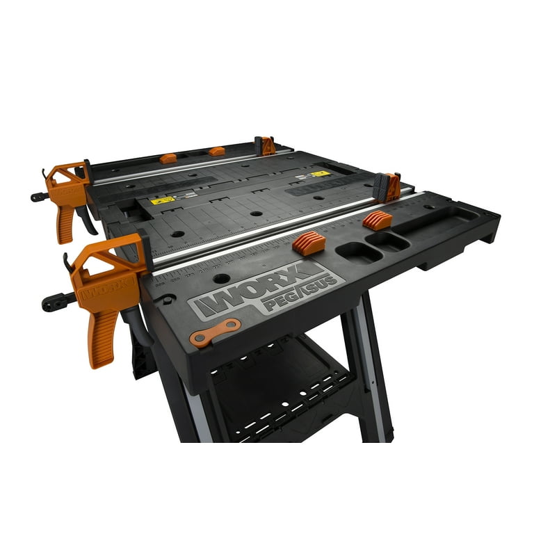 Worx WX051 Pegasus Folding Work Table and Sawhorse - Walmart.com