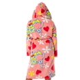 thumbnail image 2 of SpongeBob SquarePants Peignoir à Capuchon Rose pour Femmes (Grand), 2 of 6