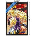 thumbnail image 6 of Dragon Ball Z - Saiyans Wall Poster, 14.725" x 22.375" Framed, 6 of 6