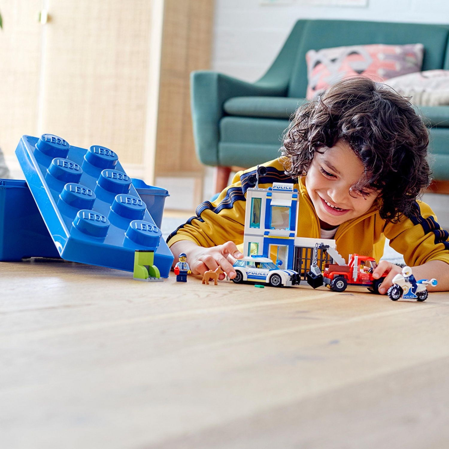 LEGO City Police Brick Box 60270 Toy Building Kit (301 Pieces)