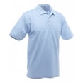thumbnail image 2 of UCC 50/50 Mens Heavweight Plain Pique Short Sleeve Polo Shirt, 2 of 2