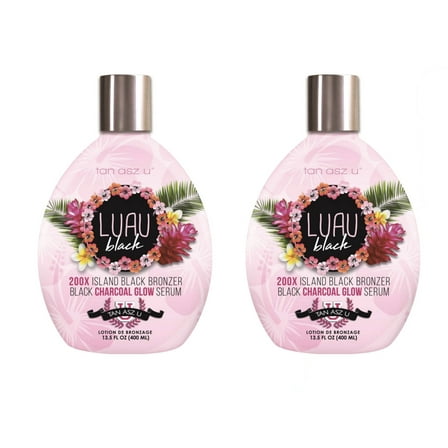 2 PACK Tan Asz U LUAU BLACK 200X Black Bronzer - 13.5 oz.