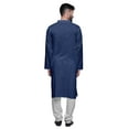thumbnail image 3 of Atasi Cotton Kurta Set For Men Designer Casual Solid Kurta Pajama Clothing, 3 of 5