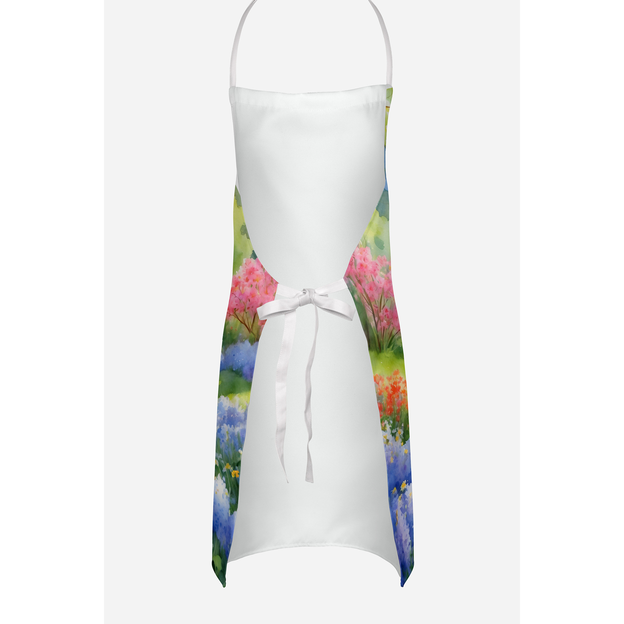 Tibetan Mastiff Spring Path Apron 27 in x 30 in