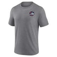 thumbnail image 2 of Men's Heather Gray Winnipeg Jets Winger Tri-Blend T-Shirt, 2 of 3