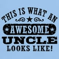 thumbnail image 3 of CafePress - Awesome Uncle Light T Shirt - Men's Classic Graphic T-Shirt, 3 of 4