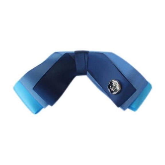 Panda Superstore  Womens Formal Wear Professional Neckties - Silver Buckle Navy - 5.9 in.