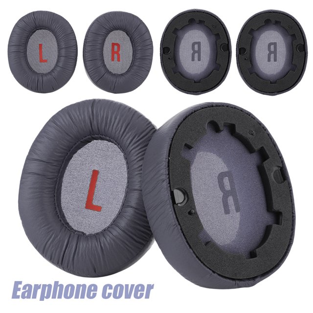 Almohadillas para oídos Wdftyju JR460NC Orejeras esponja cuero Gris oscuro