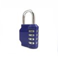 thumbnail image 1 of 4 Dial Mechanical Combination Padlock Keyless Security Anti Theft Zinc Alloy Universal for Cabinet Tool Box Blue, 1 of 14