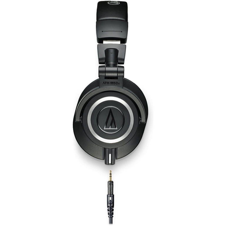 Audio-Technica DJ Over-Ear Headphones, Black, ATH M50 - Walmart.com
