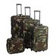 thumbnail image 1 of Juego de equipaje Rockland Journey Softside Upright de 4 piezas, camuflaje, 1 of 4