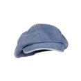 thumbnail image 5 of SikaFu Denim Beret. Female Retro Octagon Hat Big Blocks Sunny Painter Hat Full Of Face, 5 of 6