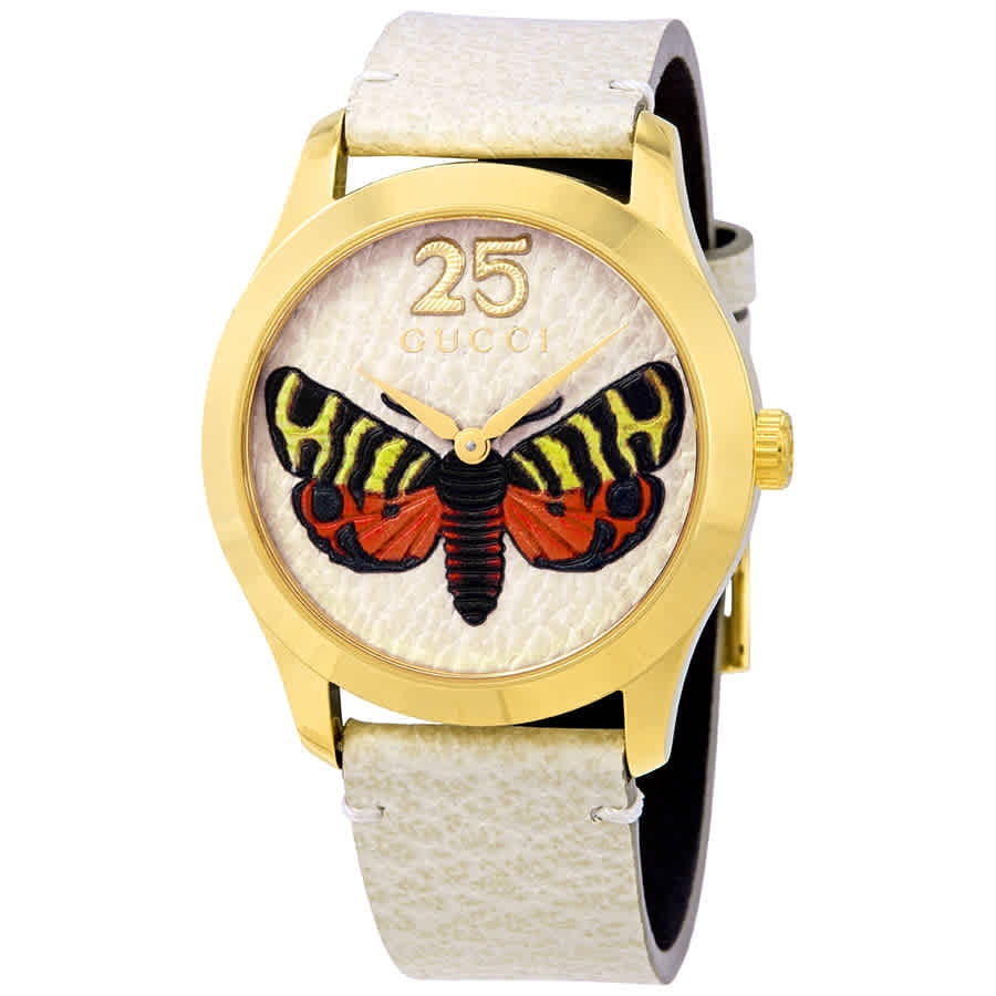 Gucci Women's G-Timeless 126 Butterfly 38mm -