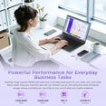 thumbnail image 5 of THTRO 15.6" IPS FHD Laptop Computer, 128GB SSD 12GB RAM, Intel 6500Y with 2 Cores 4 Thread, Type-C, Windows 11 Laptop for Business, Study, Office, Dark Gray, Lightweight, 5 of 7