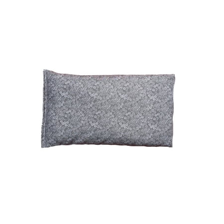 - Heating Pad - Hot Therapy Relief - Organic Flaxseed - Moist Heat (Fleece/Cotton- Scribble Grey)