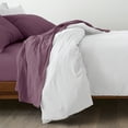 thumbnail image 2 of Ella Jayne Soft Microfiber Eggplant Sheet Set, King (4 Pieces), 2 of 4