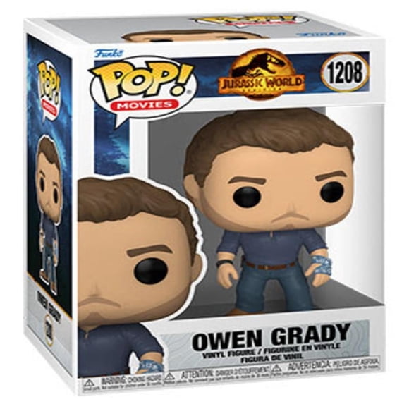Figura Funko Pop Owen Grady 3.7 pulgadas