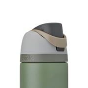 Owala FreeSip Stainless Steel Water Bottle, 24oz, Green House