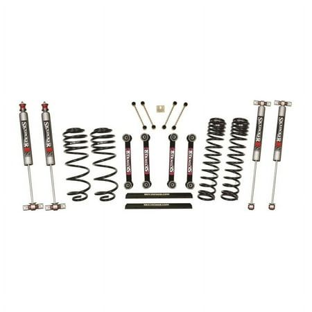 Skyjacker TJ401BPMLT Long Travel Series Suspension Lift Kit w/Shocks Fits select: 1997-2002 JEEP WRANGLER / TJ
