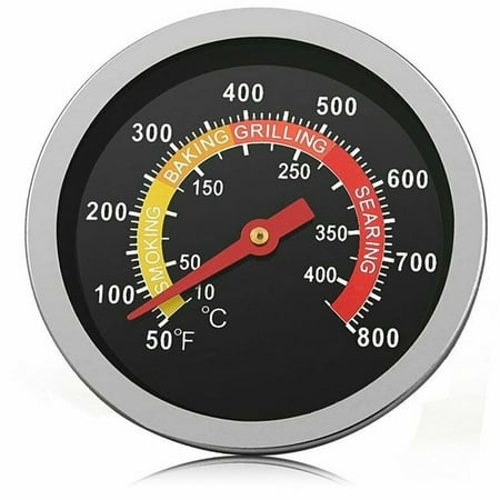 

Barbecue Thermometer Oven Temp Gauge 10~400℃ BBQ Smoker Grill Temperature