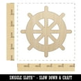 thumbnail image 2 of Ship Wheel Nautical Boat Wood Shape Unfinished Piece Cutout Craft DIY Projects - 4.70 Inch Size - 1/4 Inch Thick, 2 of 7