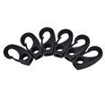 thumbnail image 1 of Kenally 6 ganchos de amarre de nailon para barco, canoa, kayak, accesorios de navegación, color negro Bombillas para automóviles Kenally VI003455-00, 1 of 6