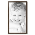 thumbnail image 2 of ArtToFrames 16" x 28" Brown Rustic Picture Frame, 16x28 inch Brown Wood Poster Frame (WOM-4844), 2 of 8