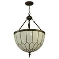 thumbnail image 4 of Meyda Tiffany 128612 Vincent 3 Light 18" Wide Pendant - Brown, 4 of 5