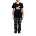 thumbnail image 4 of CafePress - Nutmeg Women's Dark Pajamas - Women's Short Sleeve Print T-Shirt and Pants Dark Cotton Pajama Set, 4 of 7