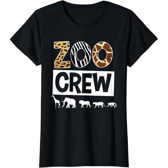 Zoo Crew Zookeeper Safari Wildlife Animal Lover Costume T-Shirt