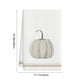 thumbnail image 2 of Decoraciones de Otoño para la Decoración de Acción de Gracias para el Hogar Placeta de Calabaza Blanca 66cm Linda de Vacaciones Absorbente Y Limpiable Artículo de Decoración de Tela Tejida de Otoño Su, 2 of 7