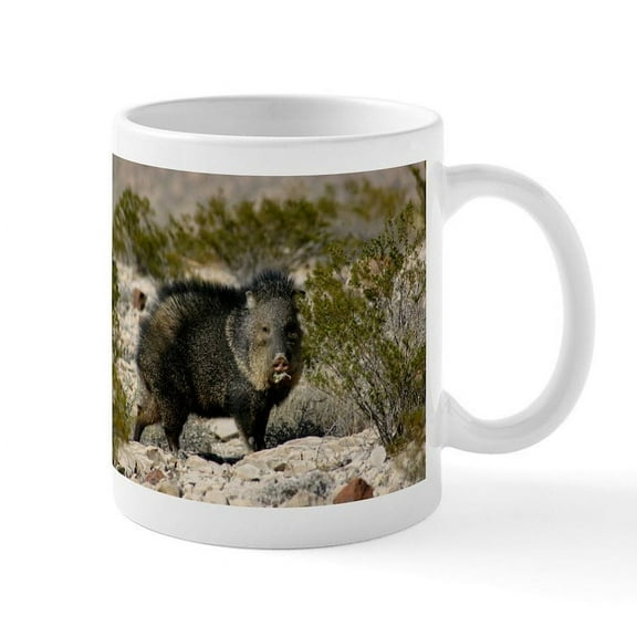 CafePress - Javelina Mugs - 11 oz Ceramic Mug - Novelty Coffee Tea Cup
