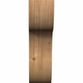 thumbnail image 2 of 4"W x 10"D x 14"H Carmel Rough Sawn Corbel, Western Red Cedar, 2 of 9