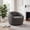 Gray, variant on MOALCOFER Gray 360° Swivel Accent Chair, Frameless Boucle Armchair, Cozy Round Barrel Chair for Living Room & Nursery