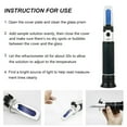 thumbnail image 2 of Yeacher 3 In 1 Multifunctional Handheld Refractometers Baume & Brix & Alcohol Refractometer 0-25%Vol 0-40%Brix 0-22Baume ATC Wine Refractometer, 2 of 8