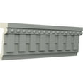 thumbnail image 2 of Ekena Millwork 3 1/8"H x 1"P x 94 1/2"L, (1 1/4" Repeat), Kepler Dentil with Bead Chair Rail (8-Pack), 2 of 6