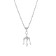 thumbnail image 1 of Collar Colgante Tridente P Hipoalergénico Resistente Al Agua CRUZE  Tridente Plata, 1 of 3