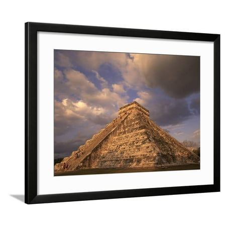 - Ancient Mayan Ruins, Chichen Itza, Mexico Framed Print Wall Art By Walter Bibikow
