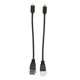 thumbnail image 1 of Macho 2 Uds Tipo C Conector Macho A Hembra Macho A Hembra 5Gbps Alta Velocidad Plug And Play ABS Tipo C Adaptador Macho A Hembra, 1 of 7
