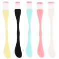thumbnail image 1 of 15pcs Double Head Mask Brush Practical DIY Face Mask Tool (Random Color), 1 of 8