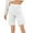White, variant on ABATAB Women's Workout Shorts High Waisted Gym Sports Shorts Button Casual Baggy Solid Color Running Shorts