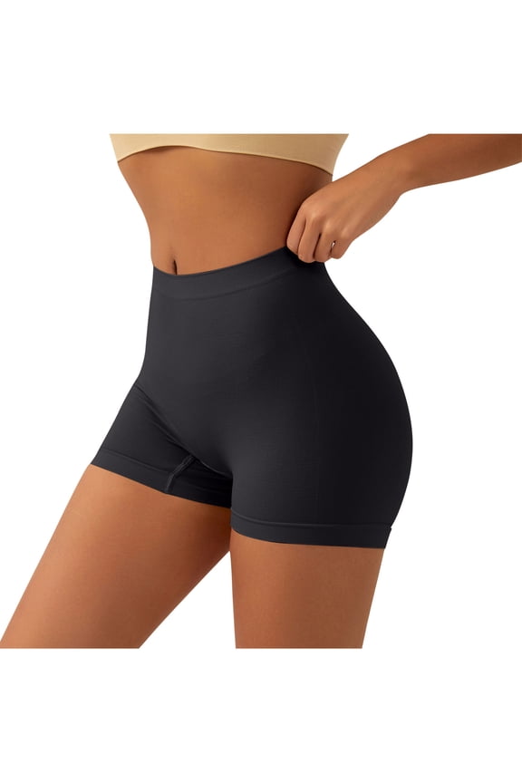 3" Biker Shorts Women, High Waisted Tummy Control Spandex Booty Shorts for Gym Yoga Running Workout Dance