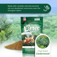 thumbnail image 4 of Little Litter Saver | a New Generation Of Cat Litter Box Deodorizer | Unique Formula for Slow Release | Natural Fresh Scent | 3 x 0.5oz bags (Cedarwood), 4 of 7